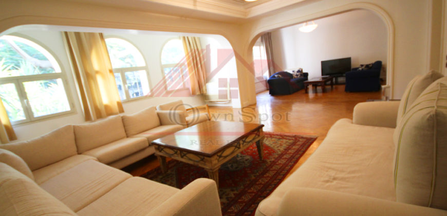 Duplex Ground Floor For Rent  In Maadi Degla.