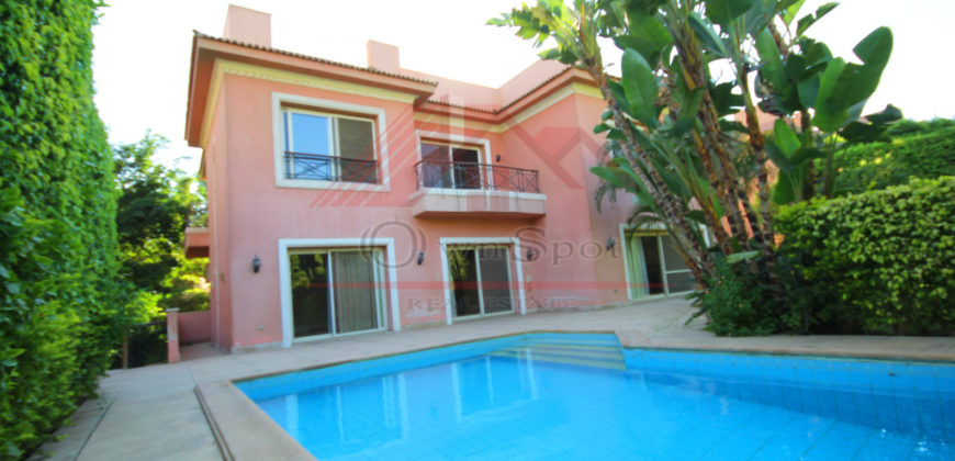 Good opportunity, Semi furnished Villa for rent in Katameya Heights