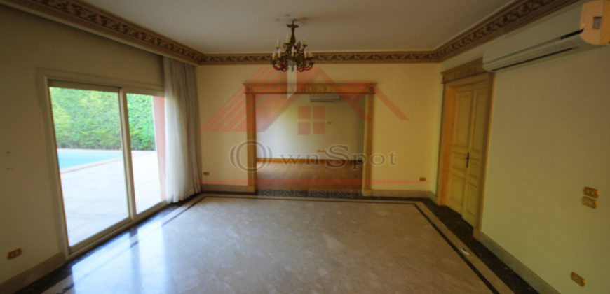 Good opportunity, Semi furnished Villa for rent in Katameya Heights