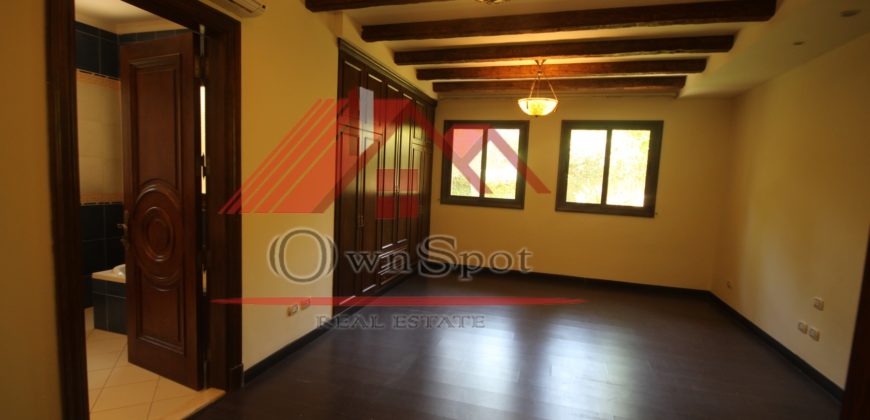 Fully renovated modern semi furnished villa for rent in Katameya Heghits