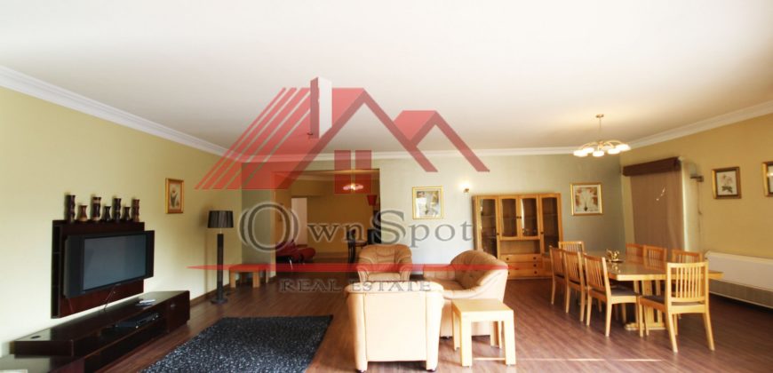 High ceiling Modern apartment for rent in New Cairo