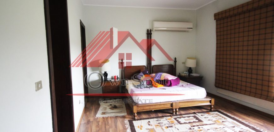 very clean fully equipped apartment for rent in Katameya Heights