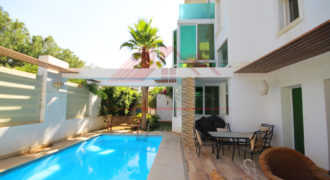 Ground Floor with private swimming pool for rent in Katameya Heghits