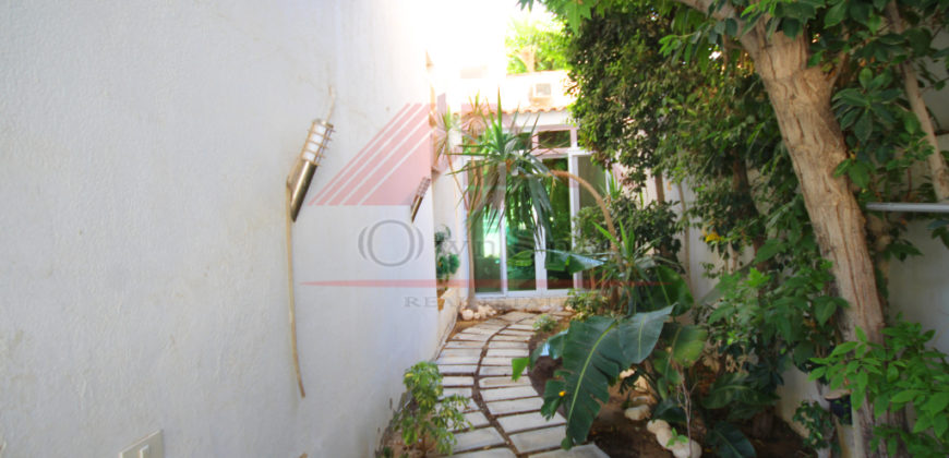 Ground Floor with private swimming pool for rent in Katameya Heghits