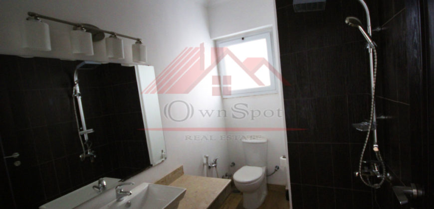 Ground Floor with private swimming pool for rent in Katameya Heghits