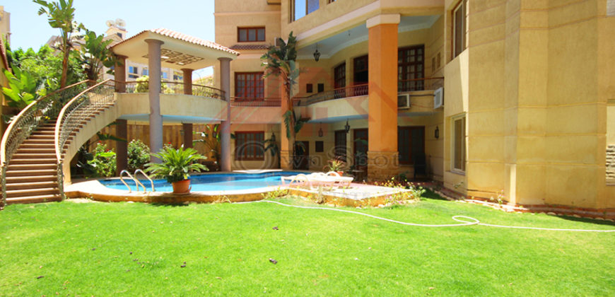 Good view and modern villa for rent in west golf