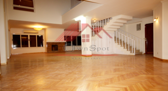 Duplex with big terrace for rent in maadi sarayat