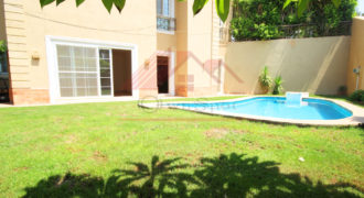 Ground floor with pool&garden for rent in katamey heights