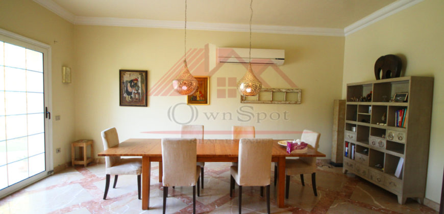 Fully furnished villa for rent in katameya heights