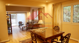 Ground floor with big terrace for rent in maadi sarayat