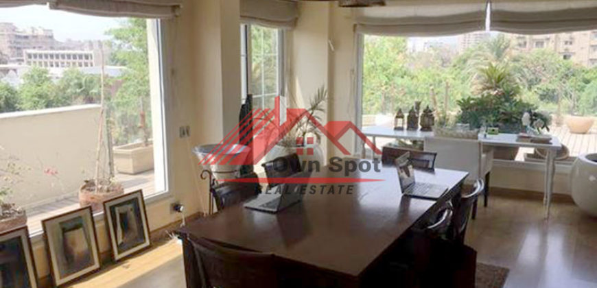 Pent house for rent in maadi degla