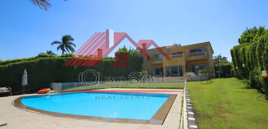 Lovely modern Villa for rent in katameya heights