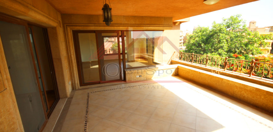 Good view apartment for rent in maadi degla