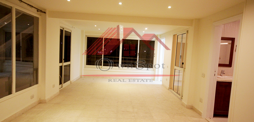 Duplex with big terrace for rent in maadi sarayat