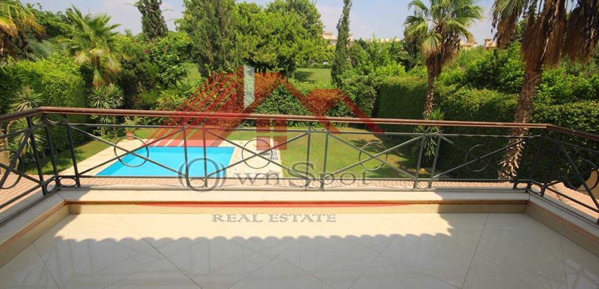 Amazing villa for rent in katameya heights