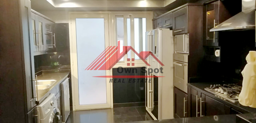 Ground floor with garden for rent in katameya heights