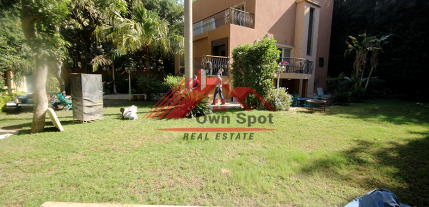 Lovely modern villa for rent in maadi degla