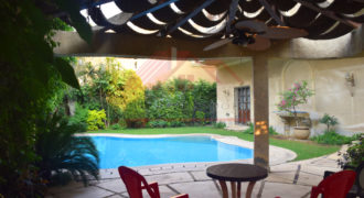 Ground floor with pool&garden for rent in west golf