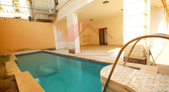 Ground floor with pool for rent in west golf