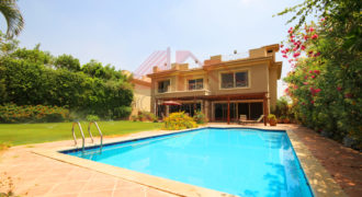 Lovely villa for rent in katameya heights