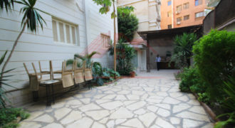 Fully furnished ground floor in maadi degla