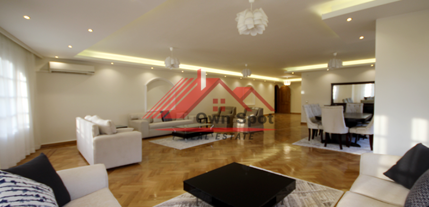 Ultra modern apartment for rent in maadi sarayat