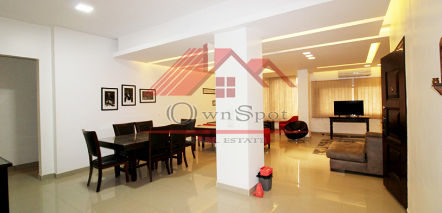 Excellent modern apartment for rent in maadi sarayat