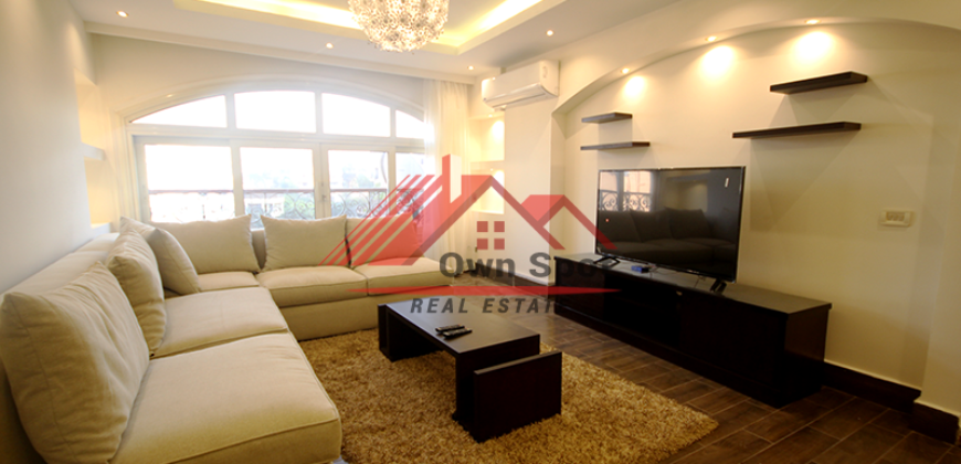 Ultra modern apartment for rent in maadi sarayat