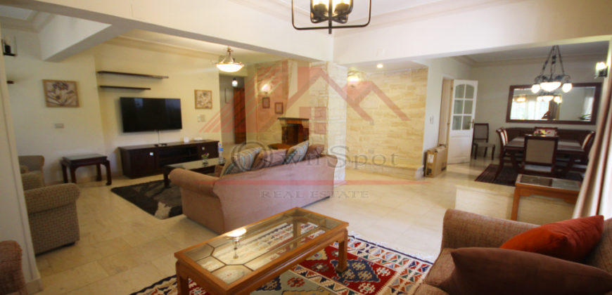 Apartment for rent in maadi sarayat