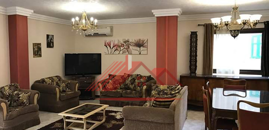 Furnished apartment for rent in maadi sarayat