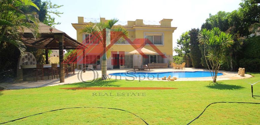 Villa for rent in katameya heights