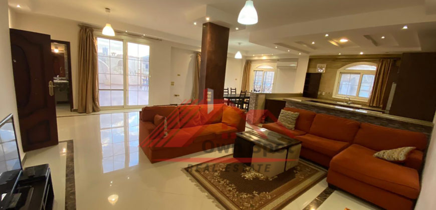 Penthouse with big terrace for rent in shouyfat