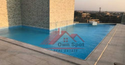 Apartment with shared pool for rent in maadi sarayat