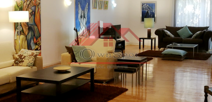 Good chance apartment for rent in maadi sarayat