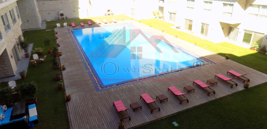 Apartment with shared pool for rent in maadi sarayat