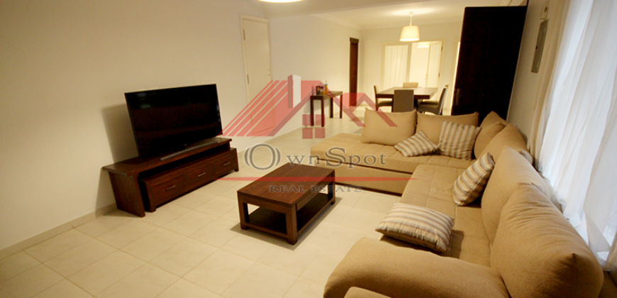 Amazing modern ground floor for rent in maadi sarayat