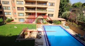 Apartment with good view for rent in maadi sarayat