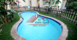 Ground floor with pool&garden for rent in katameya heights