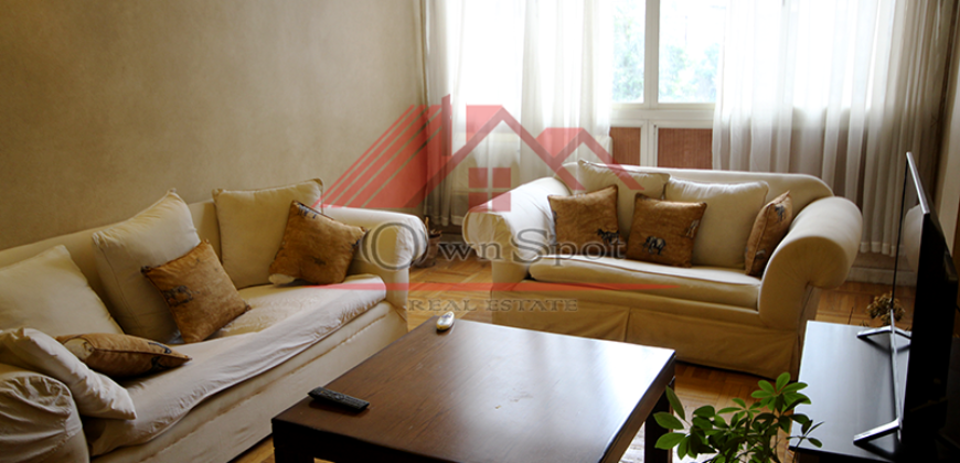 Good chance apartment for rent in maadi degla