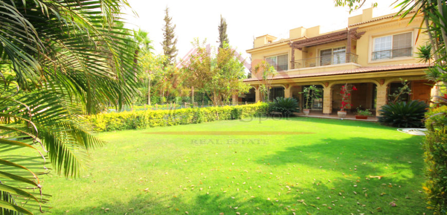 Luxury villa for rent in katameya heights