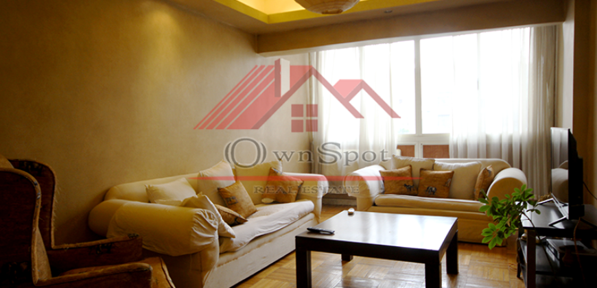 Good chance apartment for rent in maadi degla