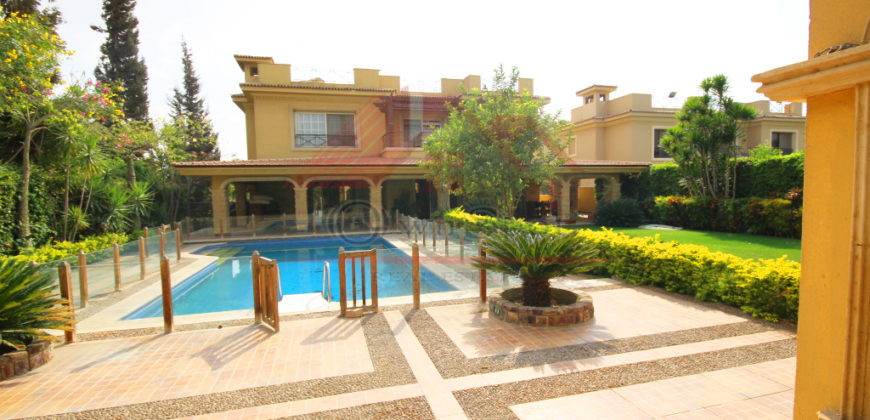 Luxury villa for rent in katameya heights