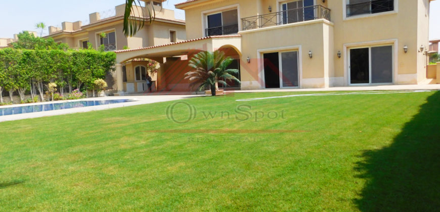 Super modern villa for rent in katameya heights