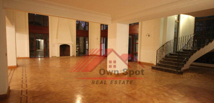 Ground floor duplex for rent in maadi sarayat