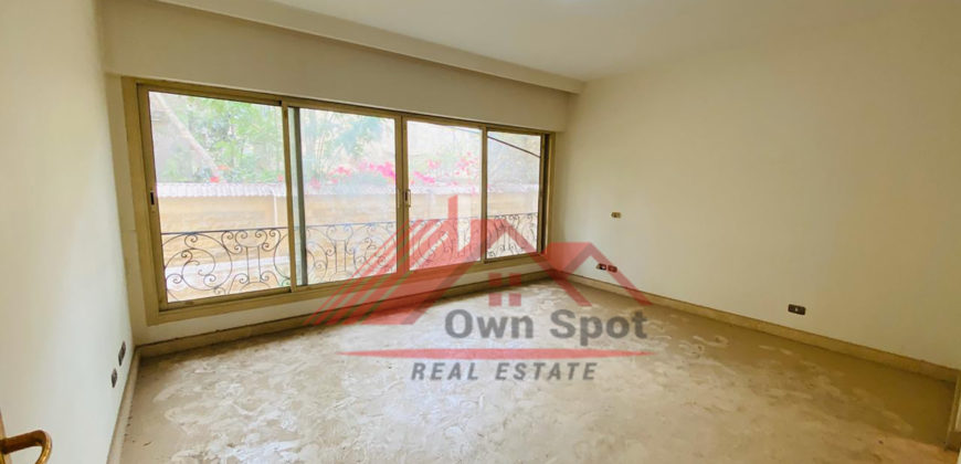 Unfurnished apartment for sale in maadi sarayat