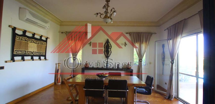 Spacious villa for rent in katameya heights