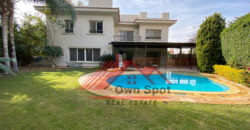 Lovely modern villa for rent in katameya heights