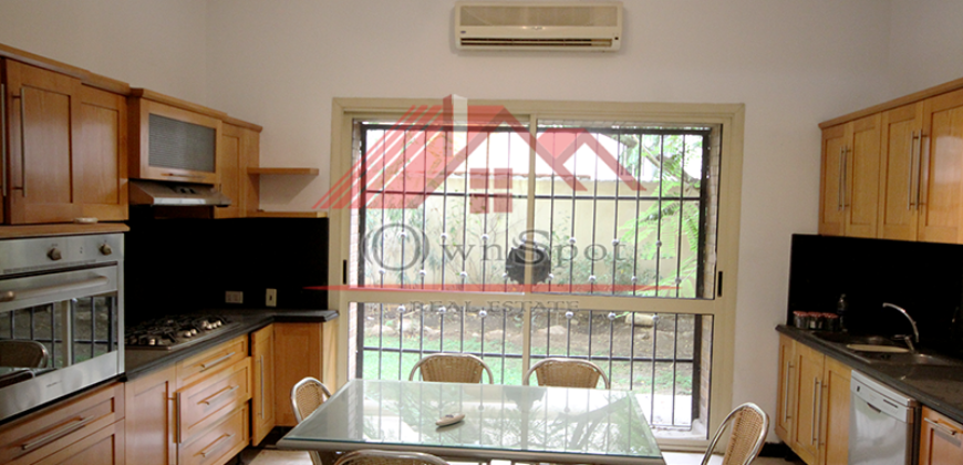 Good view villa for rent in maadi sarayat