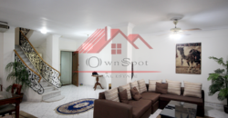 Good chance duplex for rent in maadi sarayat