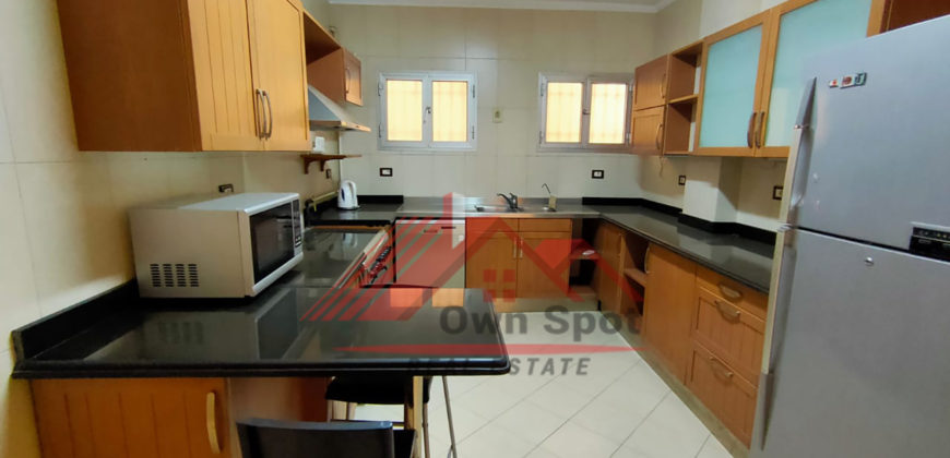 Ground floor with private entrance for rent in maadi sarayat